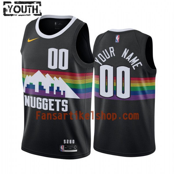 NBA Denver Nuggets Trikot Benutzerdefinierte Nike 2019-2020 City Edition Swingman - Kinder NBA Denver Nuggets Trikot Benutzerdefinierte Nike 2019-2020 City Edition Swingman - Kinder